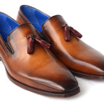 Paul Parkman Tassel Loafer Walnut Leather Shoes - 5141-WALNUT