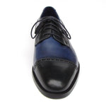 Paul Parkman Parliament Blue Derby Shoes - 046-BLU