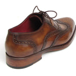 Paul Parkman Wingtip Oxford Goodyear Welted Tobacco - 027-TAB