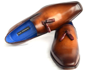 Paul Parkman Tassel Loafer Walnut Leather Shoes - 5141-WALNUT