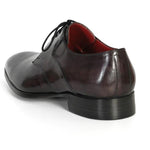Paul Parkman Anthracite Black Derby Shoes - 054F-ANTBLK