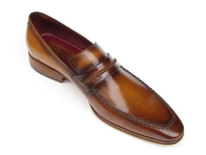 Paul Parkman Loafer Brown Leather Shoes - 068-CML
