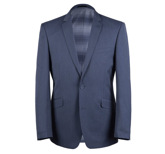 Part of the Alessandro Vitello by Renoir collection, this 2-piece slim fit solid suit (Model 203-19) features a single-breasted dark gray jacket with two buttons, a notched lapel, and two front pockets for lightweight comfort. Enhance your style by pairing it with the versatile waistcoat included in the set.