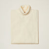 Inserch Cotton Blend Turtleneck Sweater Off White 4708