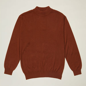 Inserch Cotton Blend Mock Neck Sweaters 4308 (13 COLOR OPTIONS)