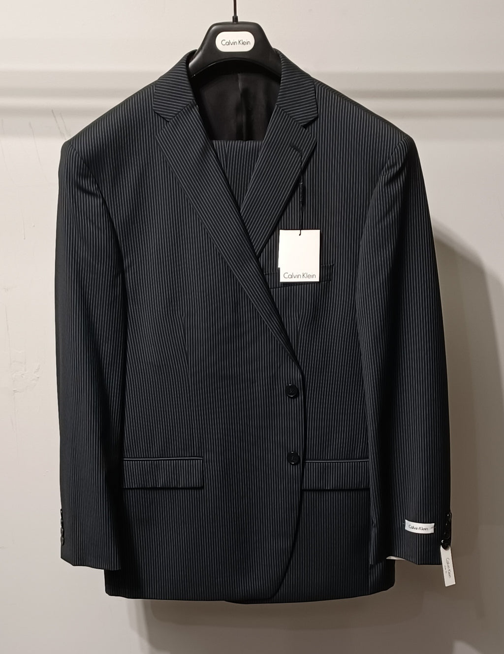 Calvin Klein 2pc Modern/Slim Fit Suit #145 ONLY SIZE 48R, 50R, 40L, 42L, 44L, 46L, 48L, 52L (FINAL SALE)
