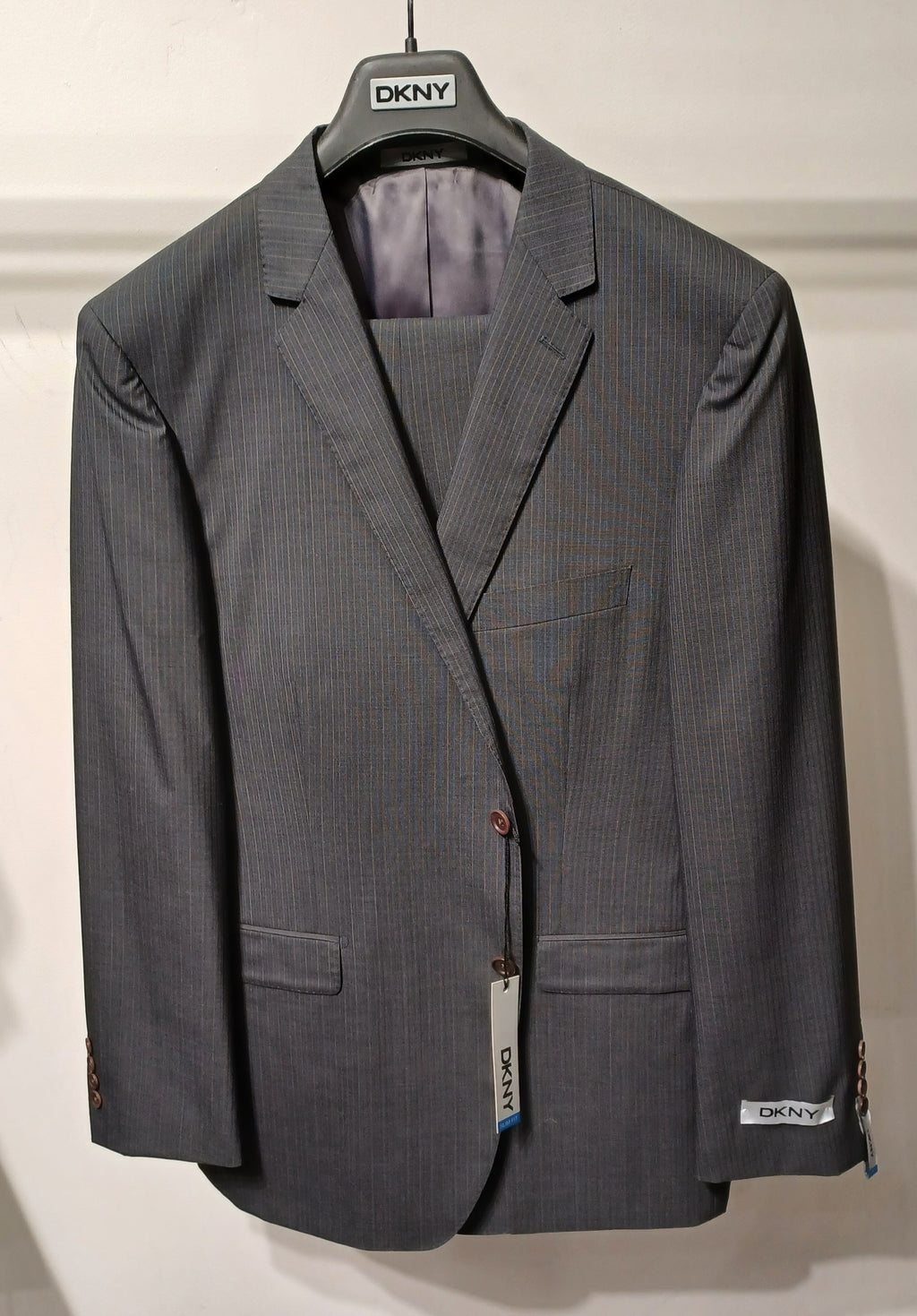 DKNY 2pc Regular Fit Suit #149 ONLY SIZE 40R, 46R, 44L (FINAL SALE)