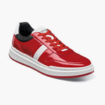 Stacy Adams - CASHTON Moc Toe Lace Up Sneaker - Red - 25531-600