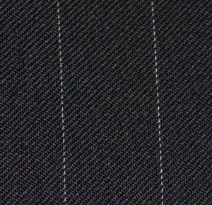 Montefino Wool Black Pinstripe 43743