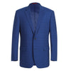 RENOIR Blue Classic Fit Single Breasted Notch Lapels Check Suit 293-19