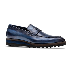 JOSE REAL AMBERES SPORT DEEP BLUE LOAFER (PRE-ORDER)