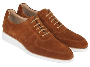 Paul Parkman Men's Casual Shoes Camel Suede - 192-SD-CML