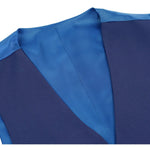 RENOIR Royal Blue Business Suit Vest Regular Fit Dress Suit Waistcoat 201-20