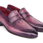Paul Parkman Men's Purple Patina Penny Loafers - 17PRP33