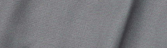 Detailed view of the Inserch Modern Fit Flat Front T/R Pant in Grey, showcasing its diagonal weave pattern.