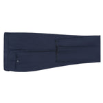 RENOIR Blue Slim Fit Flat Front Wool Suit Pant 508-19