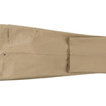 Pellagio Khaki 5-Pocket Cotton Stretch Washed Flat Front Chino Pants PF20-21