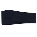 RENOIR Dark Navy Classic Fit Flat Front Suit Separate Pants 201-2
