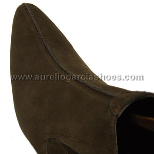 FI-3101-S Brown Suede Encore By Fiesso