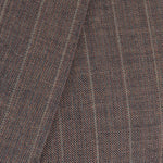 Ideal by Zanetti Modern Fit Brown Pinstripe 24095-1