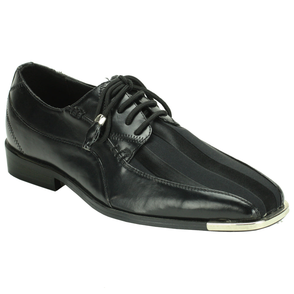 Expressions 4925 Black Dress Shoes