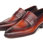 Paul Parkman Men's Split Toe Loafer Shoes Tobacco - 694TB25