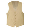 RENOIR Tan Wool Suit Vest Regular Fit Dress Suit Waistcoat 508-4