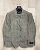 Canaletto Grey Plaid Dolcetto Modern Fit Pure Wool Suit by Vitale Barberis Canonico Cloth CV132154/1