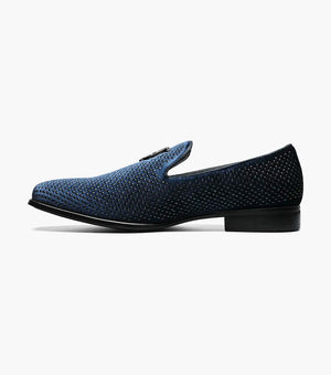 Stacy Adams - SWAGGER Studded Slip On - Navy - 25228-410