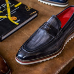 JOSE REAL AMBERES SPORT ANTRACITE LOAFER (PRE-ORDER)
