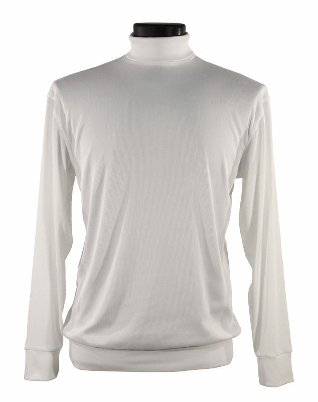 Bassiri L/S Turtle Neck T-Shirt 633-White