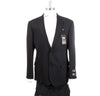 Montefino Super 120's Wool Black Suit 40399