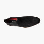 Stacy Adams - TIGRAN Plain Toe Chelsea Boot - Black Suede - 25548-008