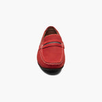 Stacy Adams - CORBY Moc Toe Saddle Slip On - Red - 25513-600