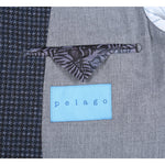 Pellagio Dark Grey Slim Fit Half Canvas Sports Coat PF22-2