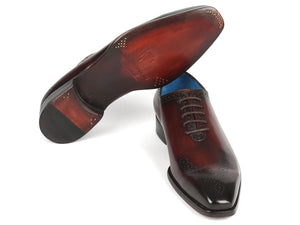 Paul Parkman Goodyear Welted Punched Oxfords Brown - 7614-BRW