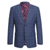 ENGLISH LAUNDRY Blue Checked Notch Suit 72-53-400