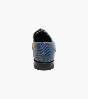 Stacy adams blue snakeskin on sale shoes