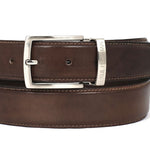 Paul Parkman Leather Belt Hand-Painted Brown - B01-ANTBRW