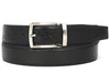 Paul Parkman Leather Belt Hand-Painted Black - B01-BLK