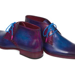 Paul Parkman Chukka Boots Blue & Purple - CK55U7