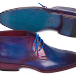 Paul Parkman Chukka Boots Blue & Purple - CK55U7