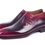 Paul Parkman Side Lace Oxfords Purple & Gray - 846F11