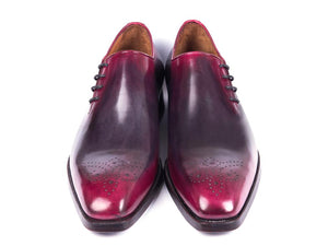 Paul Parkman Side Lace Oxfords Purple & Gray - 846F11