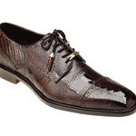 Belvedere - Batta, Genuine Ostrich Dress Shoe - Chocolate - 14006 - IN STORE