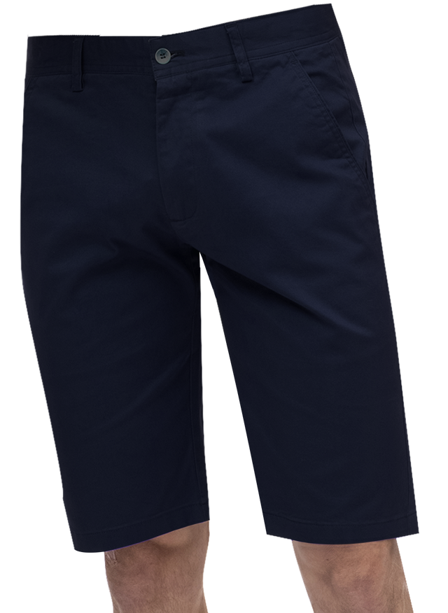 EJ Samuel Navy Chino Short Pants CHS01