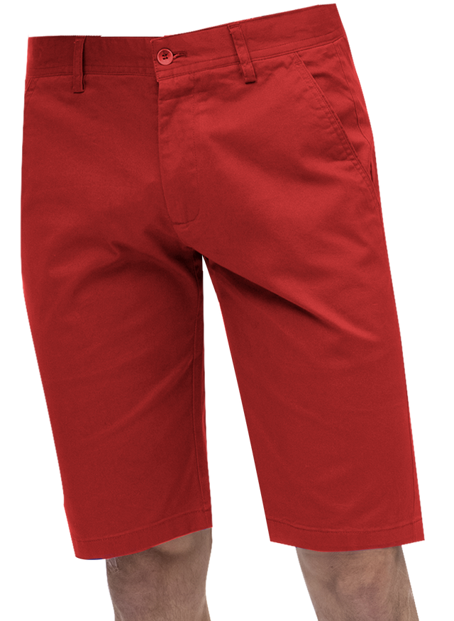 EJ Samuel Red Chino Short Pants CHS01