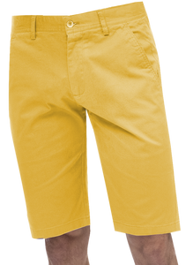 EJ Samuel Yellow Chino Short Pants CHS01