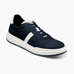 Stacy Adams - CURRIER Moc Toe Lace Up Sneaker - Navy - 25515-410