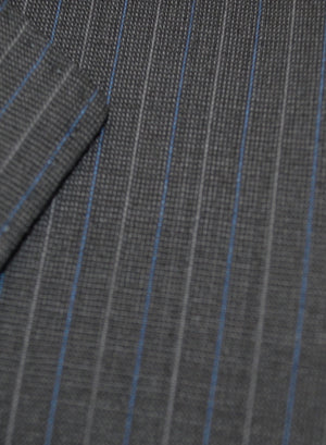 DKNY Charcoal Pinstripe Modern Fit Suit DEKA212Y0711